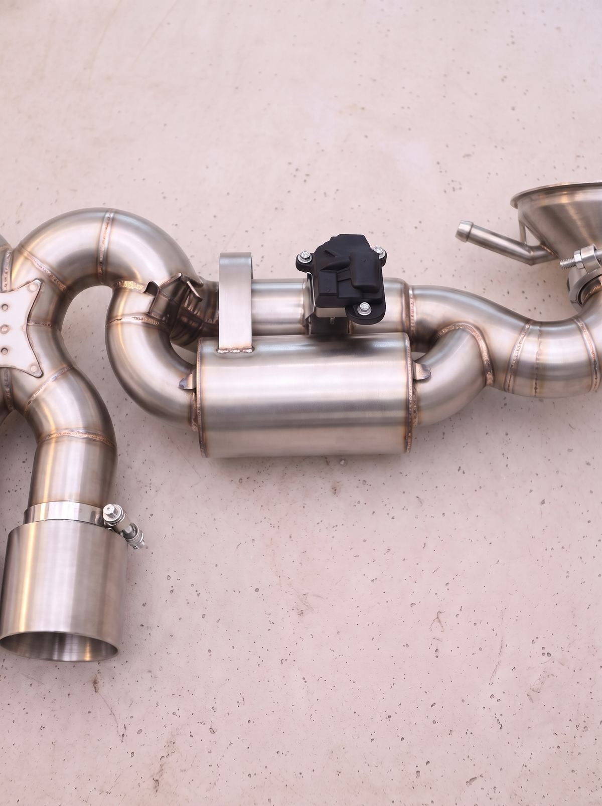 Silencieux arrière inox de la ligne d'échappement ROG pour Porsche 911 GT3 RS 4.0 type 992.1