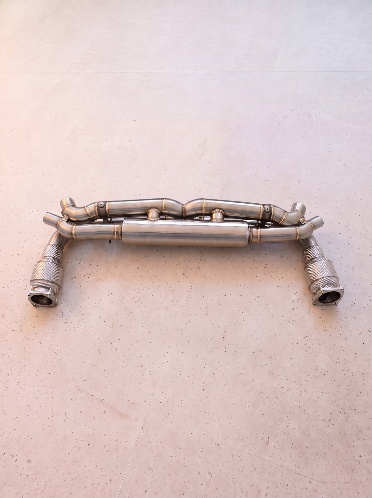 Ligne d'échappement inox à clapets ROG pour Porsche 911 Turbo S 3.8 type 991.2