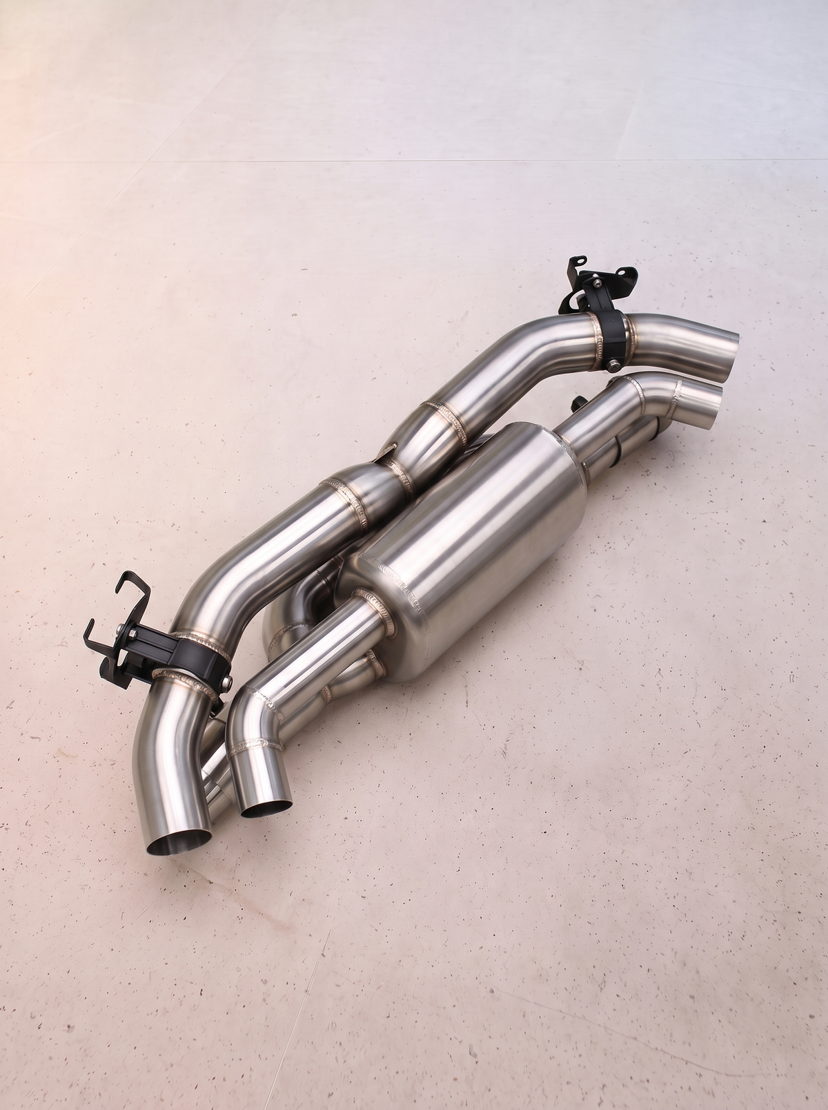 Ligne d'échappement inox à clapets ROG pour Porsche 911 Turbo S 3.8 type 992.1