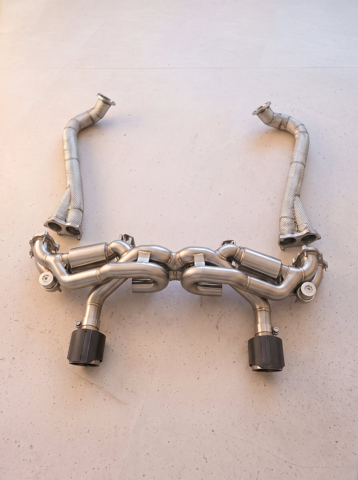 Ligne d'échappement à clapets ROG pour Porsche 918 Spyder