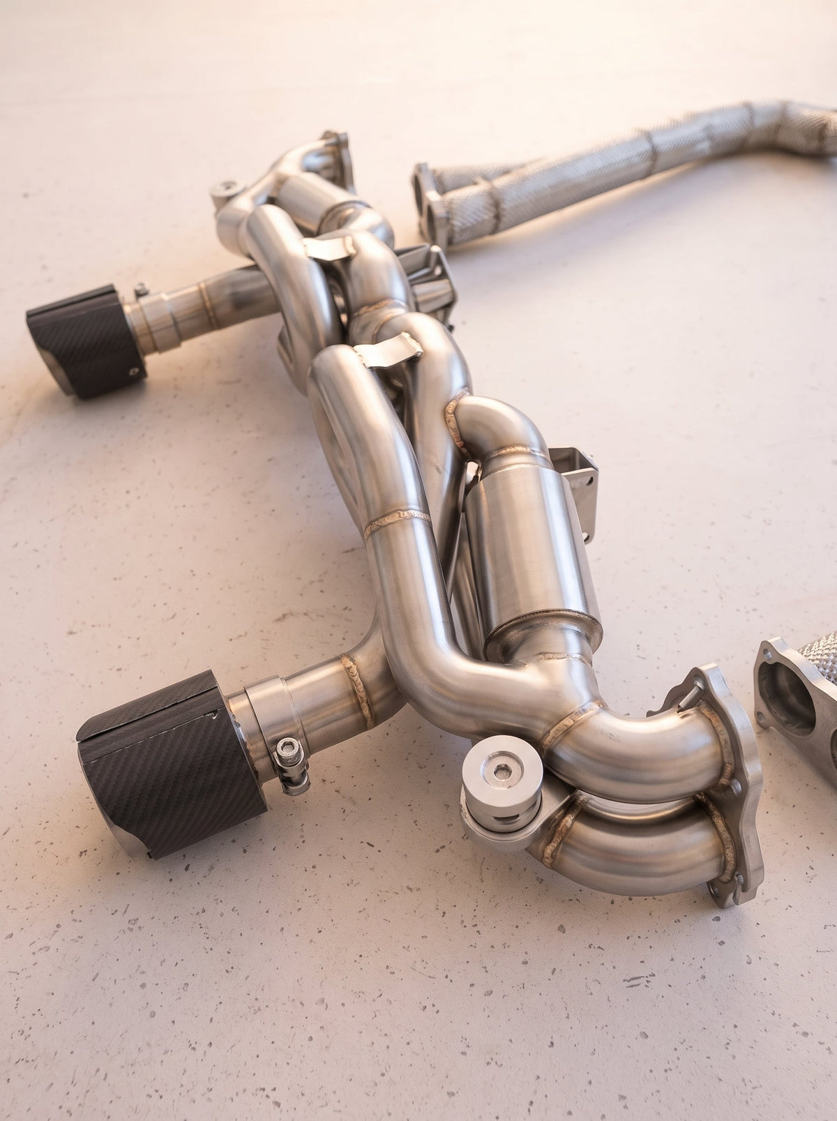 Ligne d'échappement à clapets ROG pour Porsche 918 Spyder