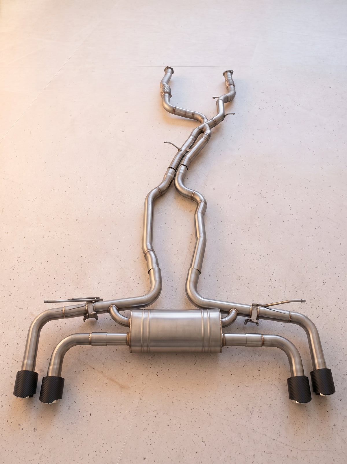 Ligne d'échappement à clapets ROG pour Porsche Cayenne 955 / 957