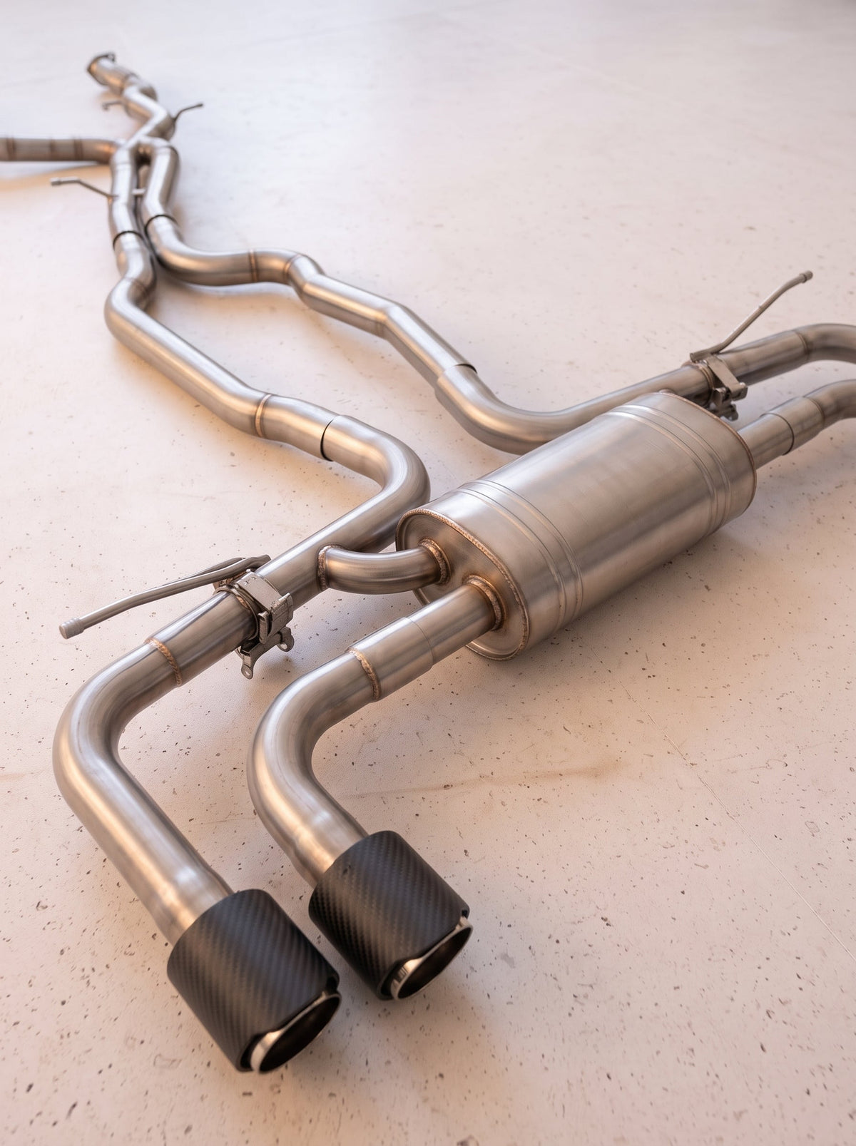 Ligne d'échappement à clapets ROG pour Porsche Cayenne 955 / 957