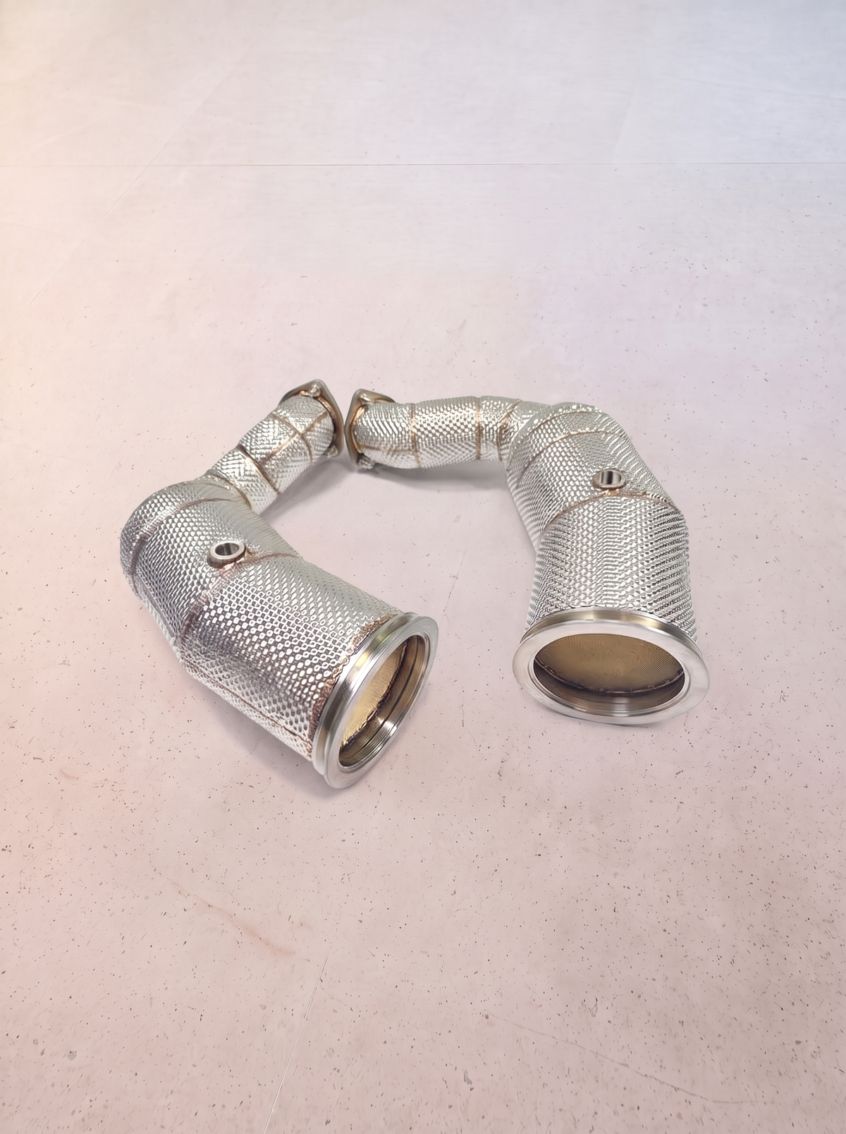Downpipe décatalysé inox pour Porsche Cayenne Turbo 9YA 4.0 V8