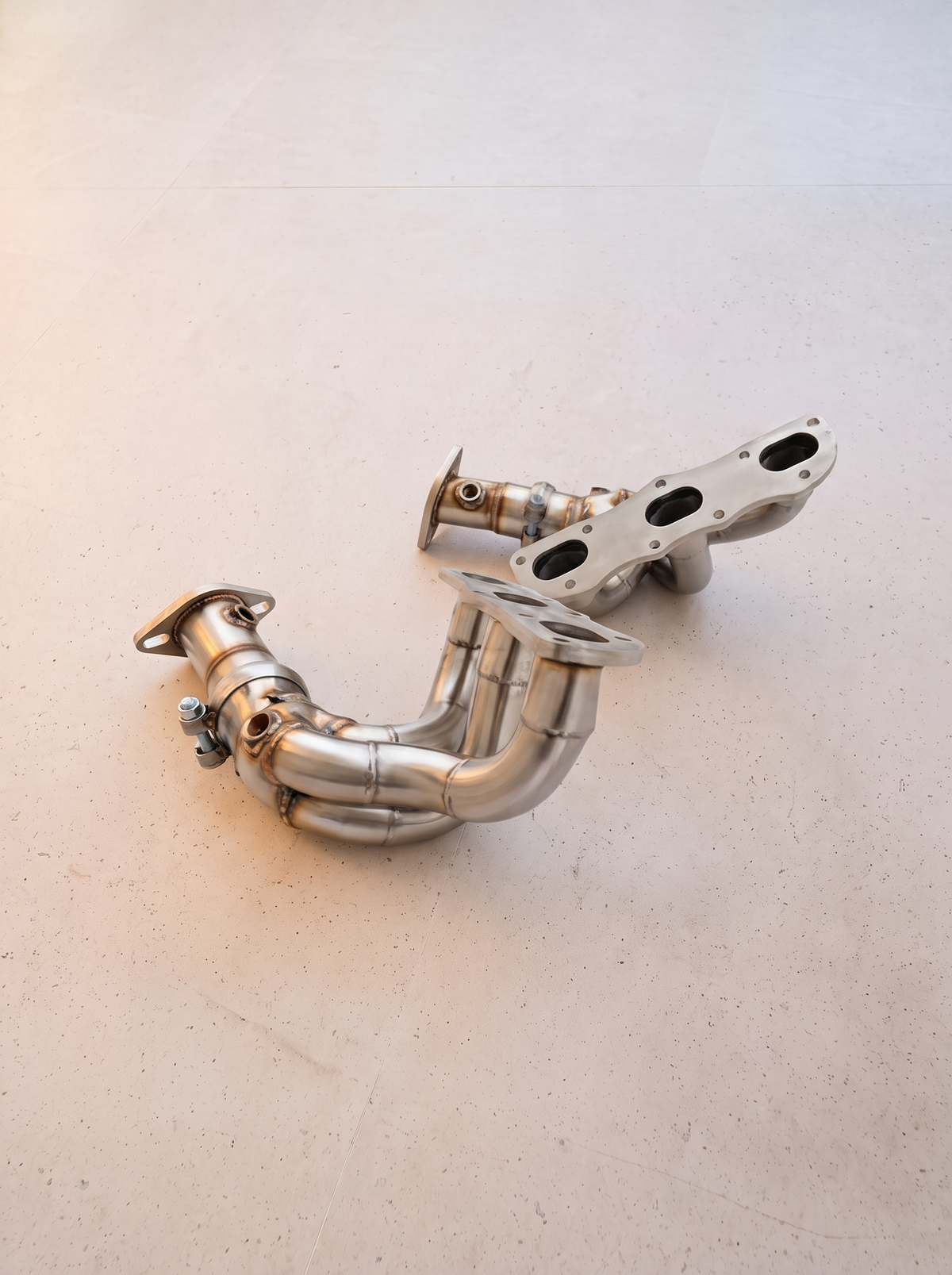 Collecteur inox sport pour Porsche Cayman GT4 3.8 type 981