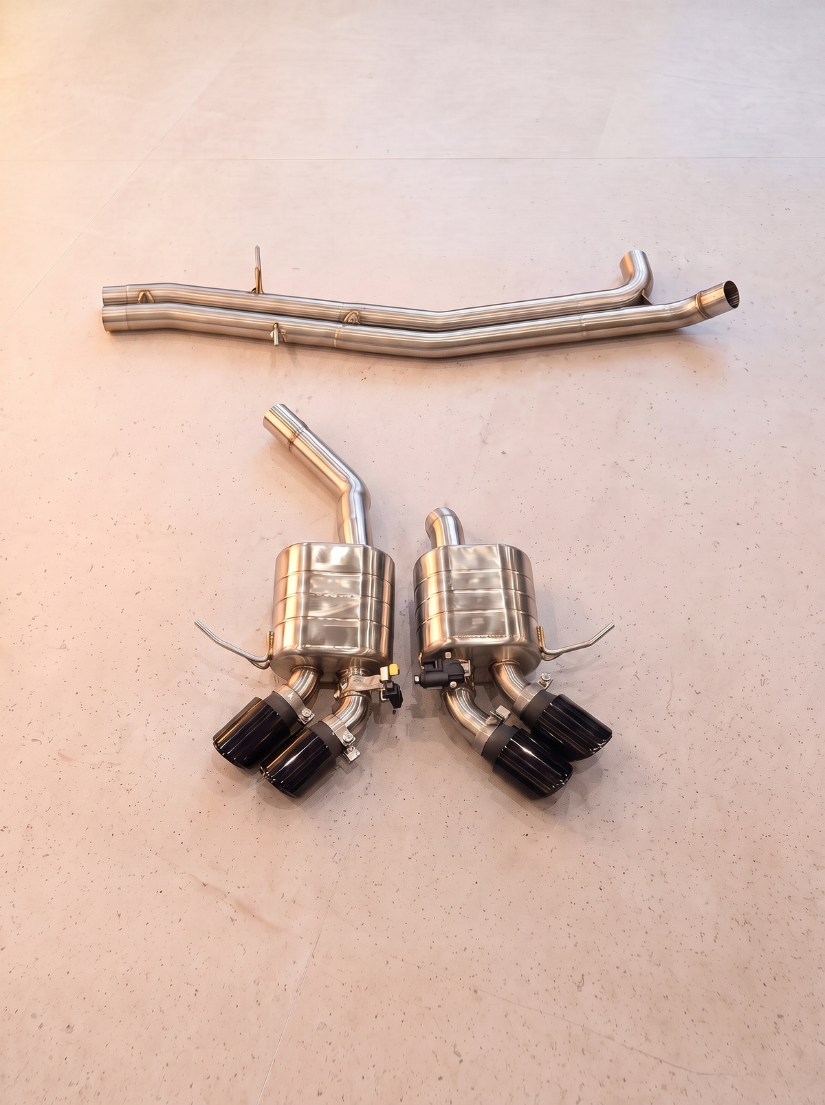 Ligne d'échappement inox à clapets ROG pour Porsche Macan S 95B.3 2.9 V6