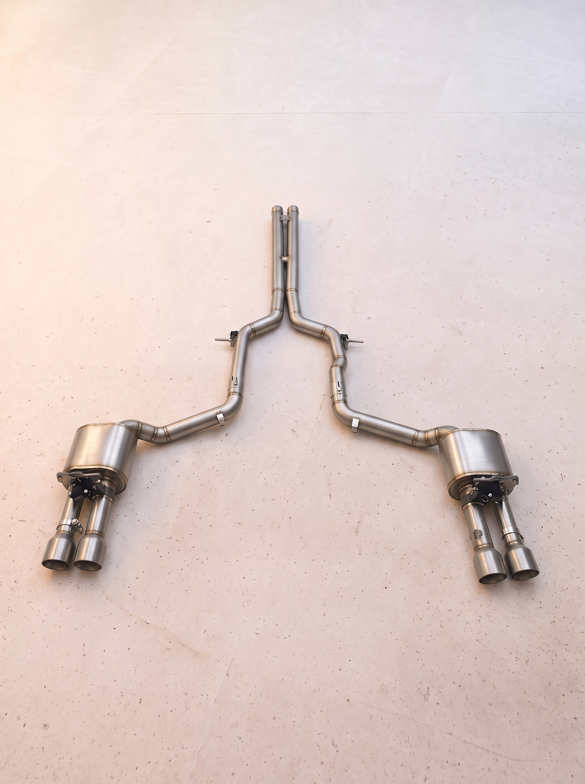 Ligne d'échappement inox à clapets ROG pour Porsche Panamera 970 3.6 V6