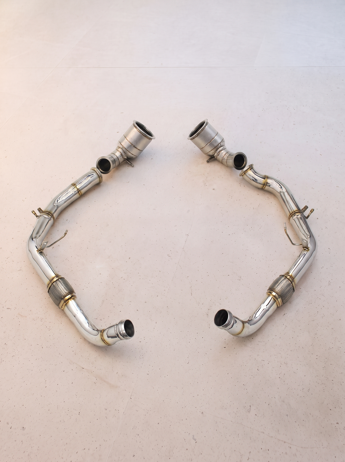 Downpipe décatalysé inox pour Porsche Panamera 971 2.9 V6