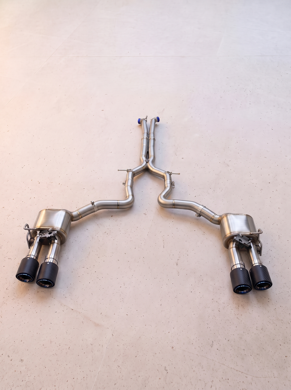 Ligne d'échappement inox à clapets ROG pour Porsche Panamera 971 2.9 V6