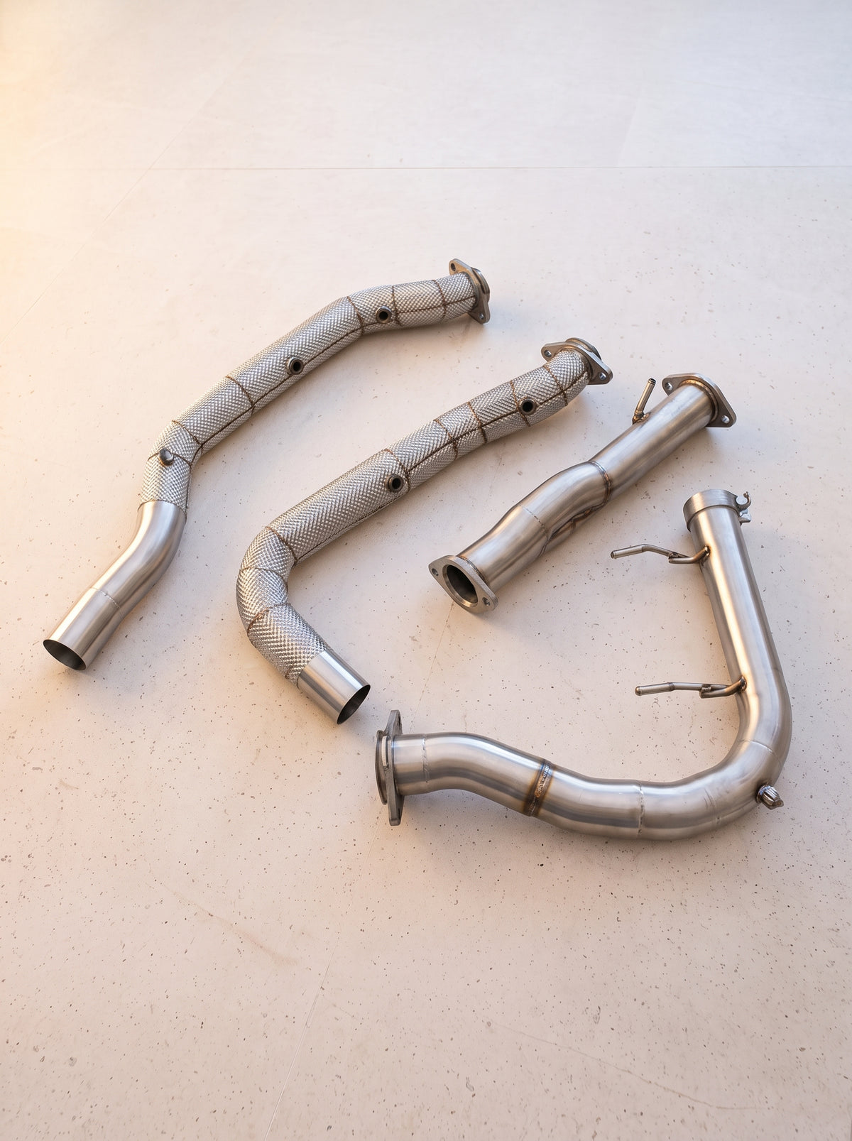 Downpipes catalysés sport 200 cellules ROG pour Ford F-150 Raptor 3.5 V6 EcoBoost