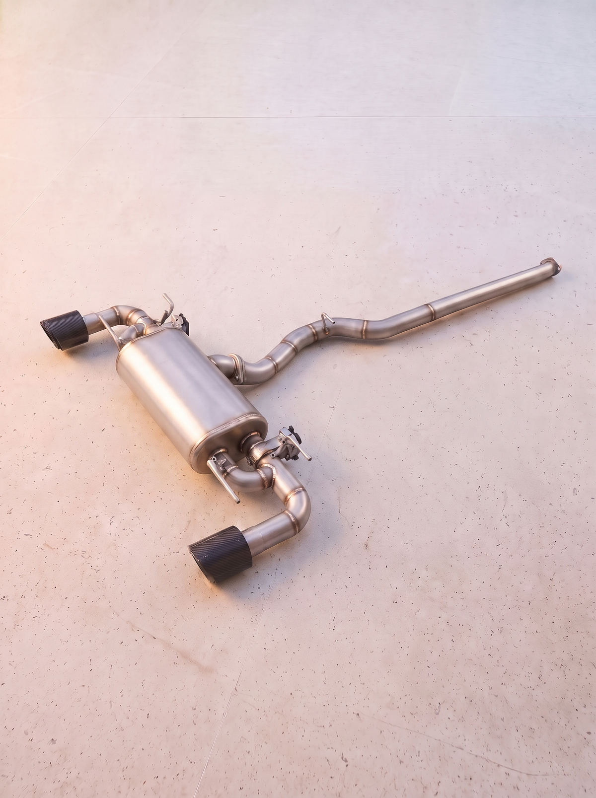 Ligne d'échappement inox à clapets ROG pour Subaru BRZ ZD8 2.4