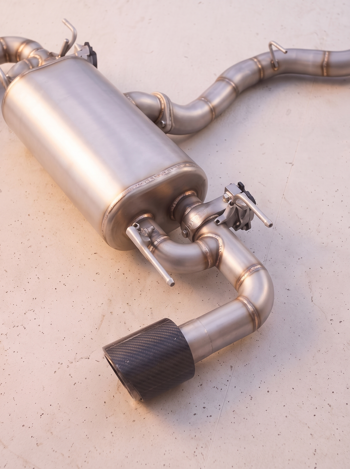 Silencieux arrière inox de la ligne d'échappement ROG pour Subaru BRZ ZD8 2.4