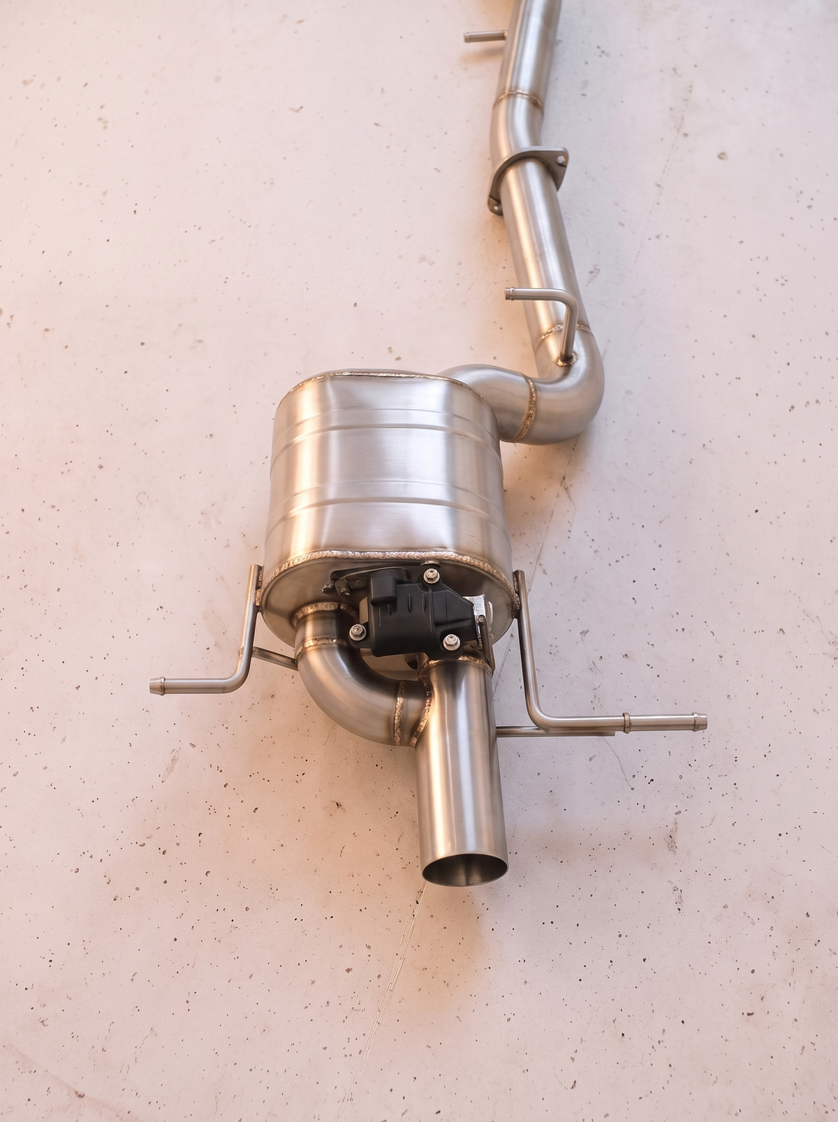 Silencieux arrière inox de la ligne d'échappement ROG pour Subaru Impreza WRX STI GD 2.5 EJ257
