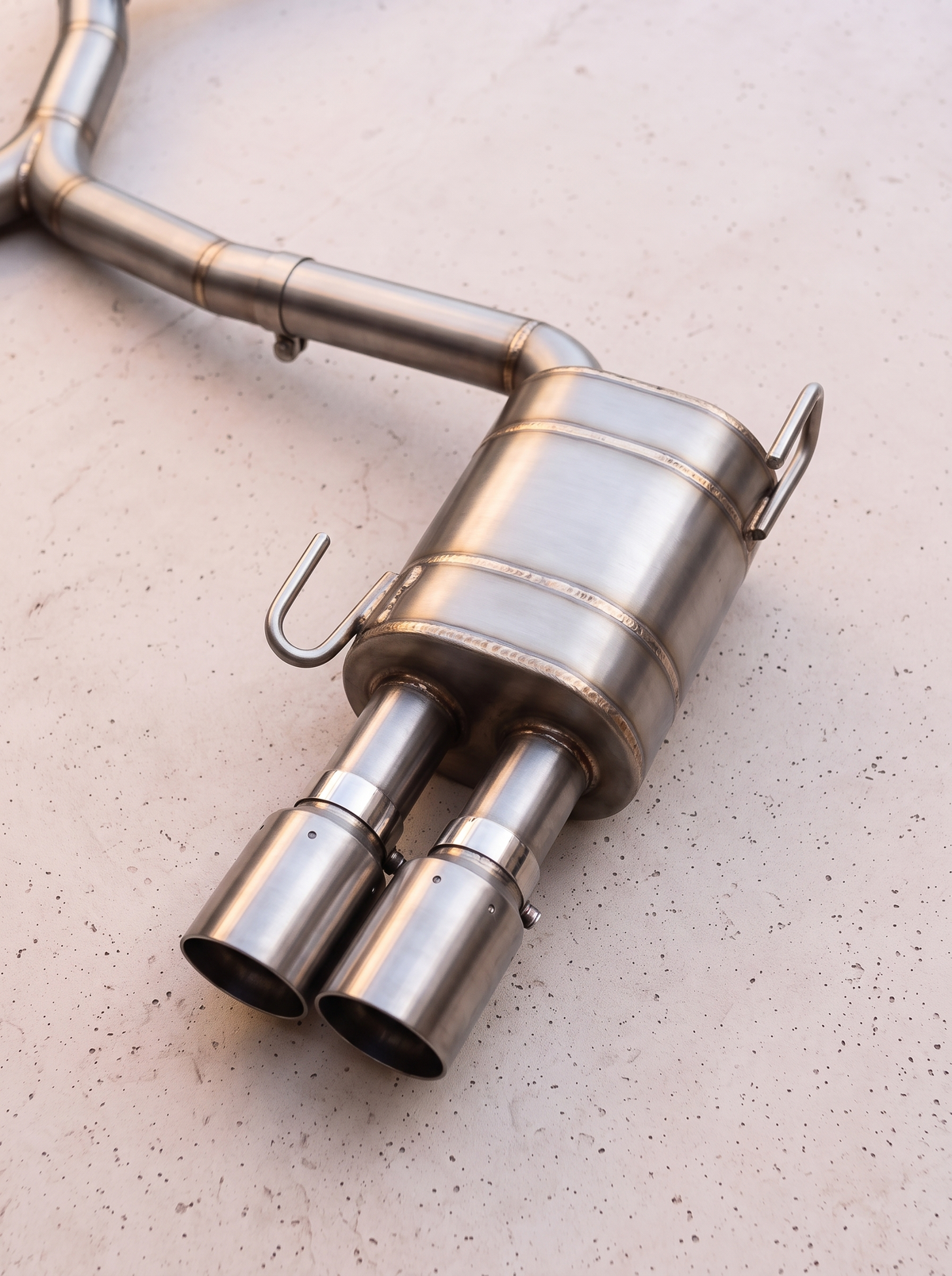 Silencieux arrière inox de la ligne d'échappement ROG pour Subaru WRX VA 2.0 Turbo