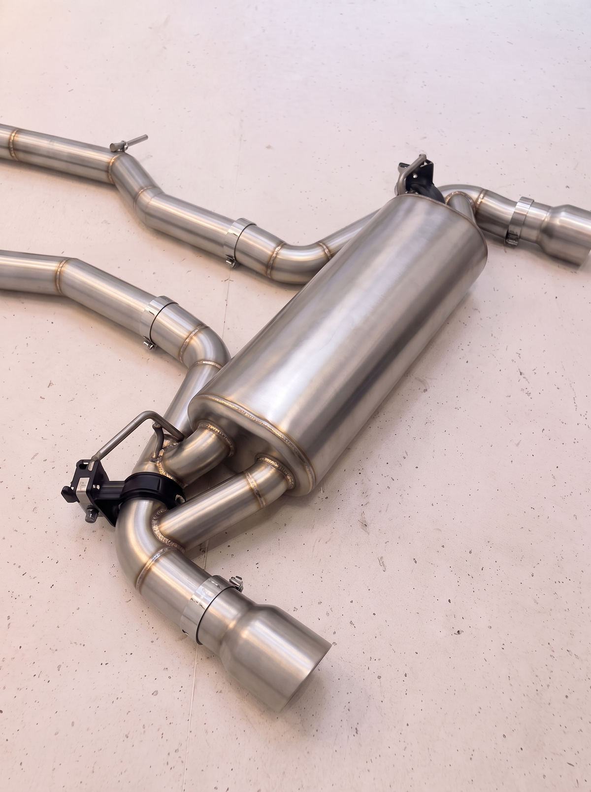 Silencieux arrière inox de la ligne d'échappement ROG pour Toyota GR Supra A90 3.0 L6