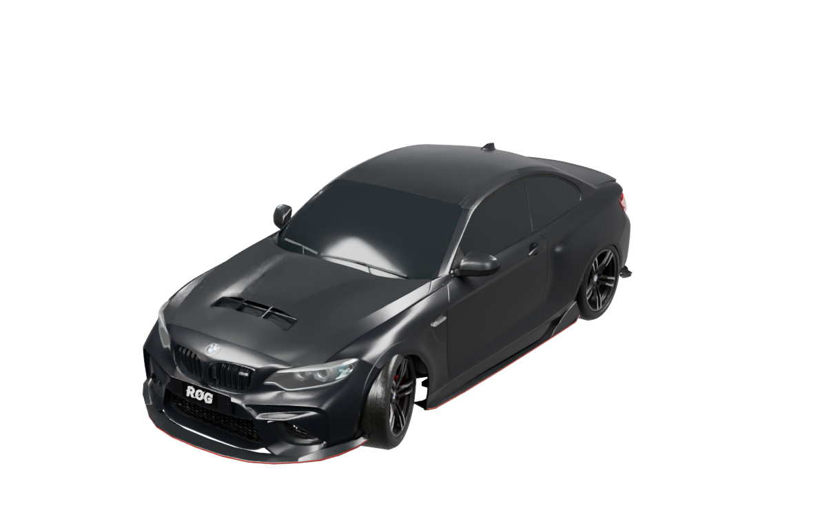 Voiture de démonstration ROG sur base BMW M2 F87
